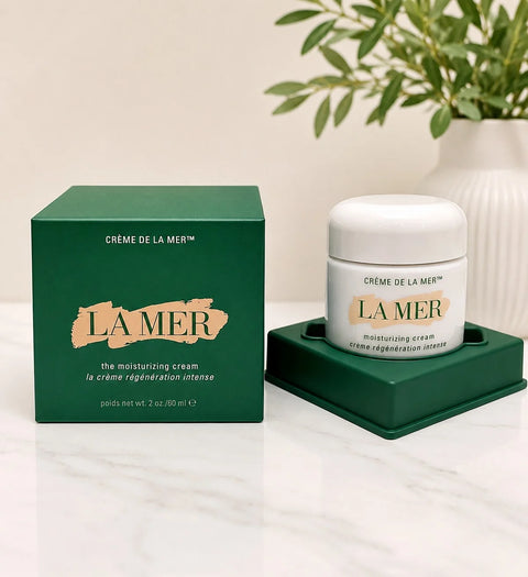 La Mer The Moisturizing Cream Empty Jar 2 oz / 60 mL with Box &amp; Spatula – New