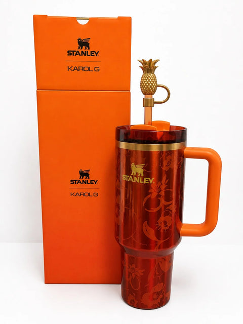 Stanley x KAROL G Quencher H2.0 FlowState Tumbler 40 oz – Limited Edition