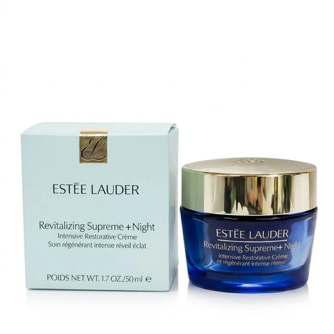 Estée Lauder Revitalizing Supreme+ Night Intensive Restorative Crème 50ml / 1.7 oz – Anti-Aging Night Moisturizer – New