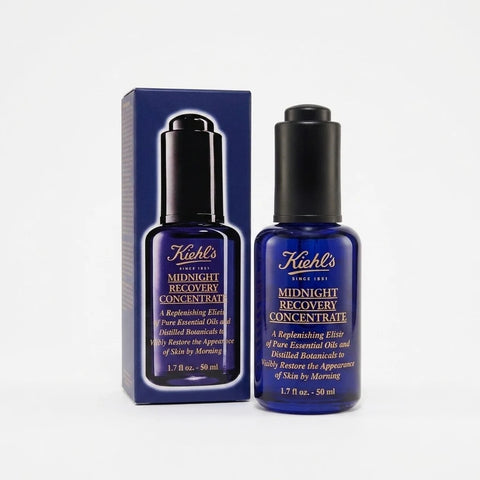 Kiehl’s Midnight Recovery Concentrate Facial Oil 1.7 oz / 50ml – Night Serum – New &amp; Sealed