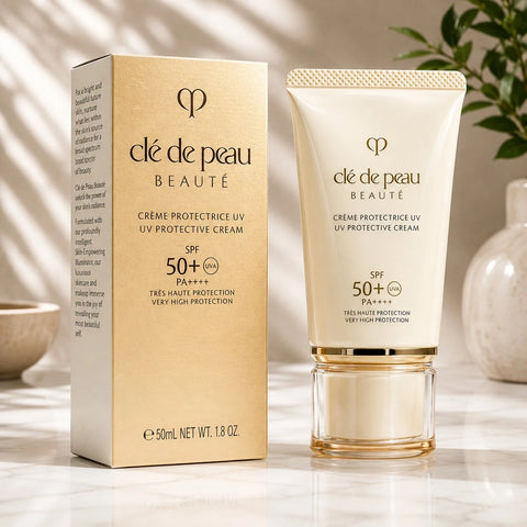 Clé de Peau Beauté UV Protective Cream SPF 50+ PA++++ Sunscreen 1.8 oz / 50 mL – Luxury Face Sunscreen