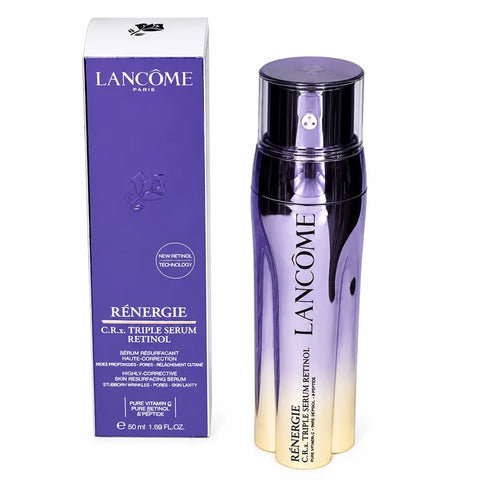 Lancôme Rénergie C.R.x Triple Retinol Serum 50ml / 1.7 oz – Anti-Aging Face Serum with Retinol, Vitamin C &amp; Peptides – New &amp; Sealed