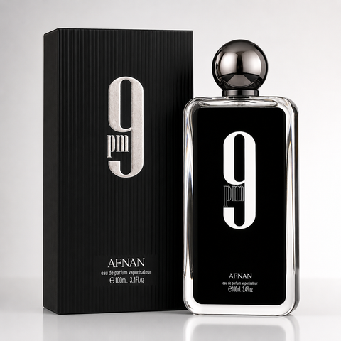Afnan 9 PM Eau de Parfum Spray for Men 3.4 oz / 100ml – Brand New