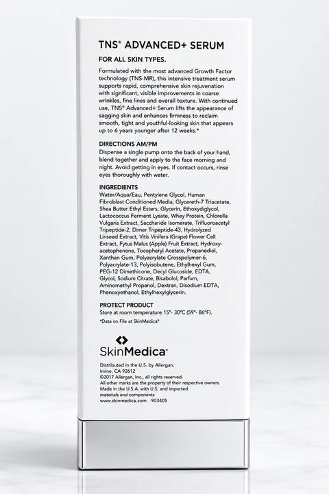 SkinMedica TNS Advanced+ Serum 1 oz / 28.4g – Advanced Anti-Aging Facial Serum