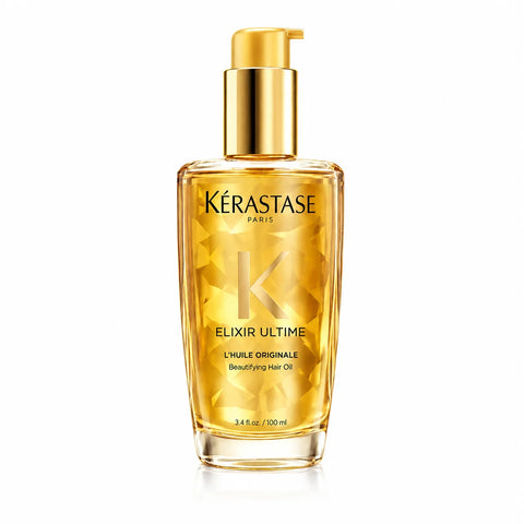 Kérastase Elixir Ultime L’Huile Original Hair Oil 3.4 oz / 100ml – Luxury Shine &amp; Frizz Control – New