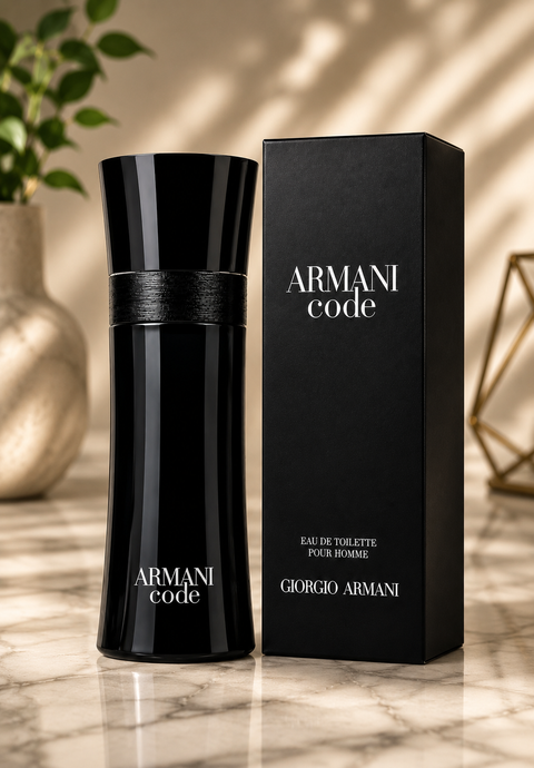 Giorgio Armani Code Eau de Toilette EDT for Men 4.2 oz / 125ml – Luxury Men's Cologne – Brand New &amp; Sealed