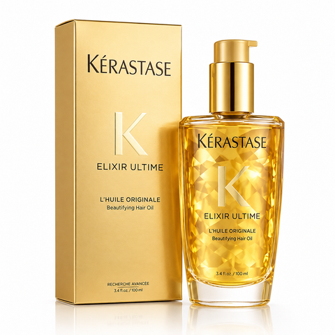 Kérastase Elixir Ultime L'Huile Original Hair Oil 3.4 oz / 100ml – Luxury Hair Oil for Shine &amp; Frizz Control – New