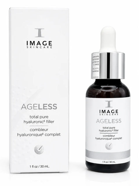 IMAGE Skincare AGELESS Total Pure Hyaluronic Filler 1 fl oz / 30ml – Hydrating Anti-Aging Serum – New Sealed