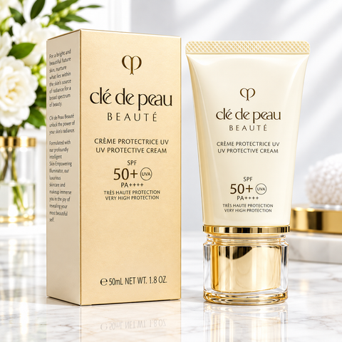 Clé de Peau Beauté UV Protective Cream SPF 50+ PA++++ Sunscreen 1.8 oz / 50ml – Luxury Face Sunscreen