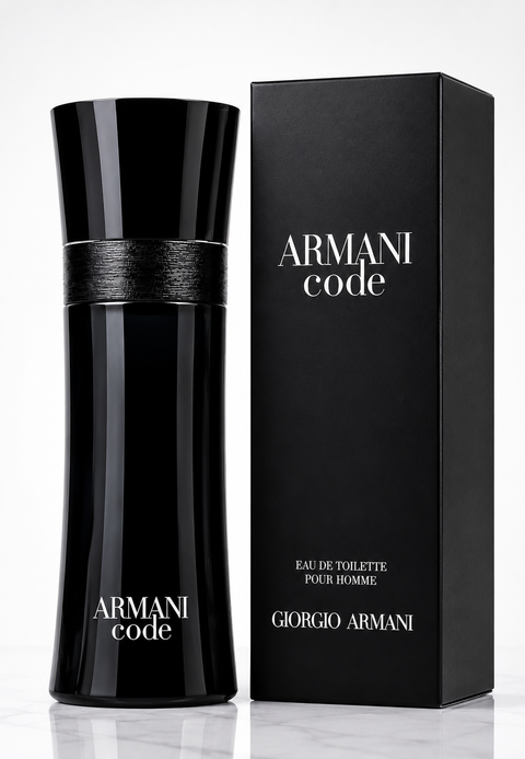 Giorgio Armani Code Eau de Toilette EDT for Men 4.2 oz / 125ml – Luxury Men's Cologne – Brand New &amp; Sealed