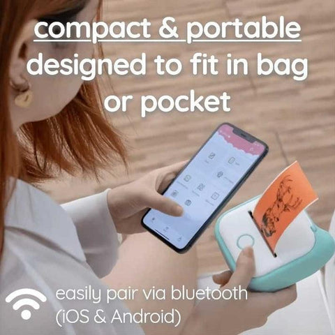 Mini Inkless Pocket Printer