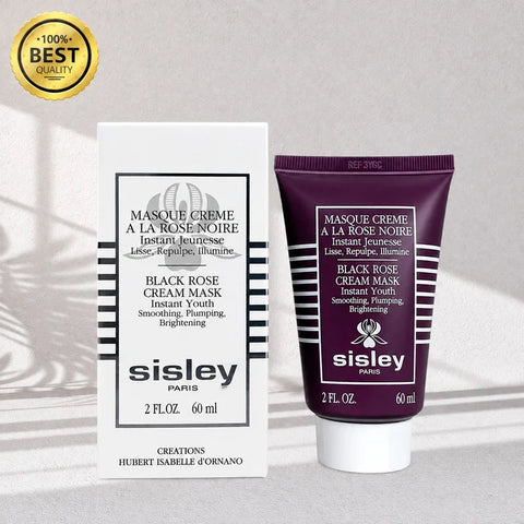 Sisley Paris Black Rose Cream Mask Instant Youth 2 oz / 60 ml, Smoothing Plumping &amp; Brightening Face Mask