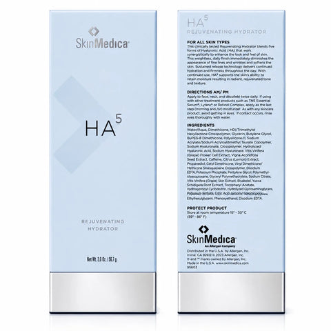 SkinMedica HA5 Rejuvenating Hydrator 2 oz / 56.7 g – Hyaluronic Acid Moisturizer – New Sealed