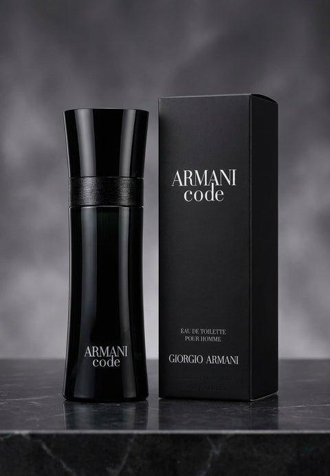Giorgio Armani Code Eau de Toilette EDT for Men 4.2 oz / 125ml – Luxury Men's Cologne – Brand New &amp; Sealed