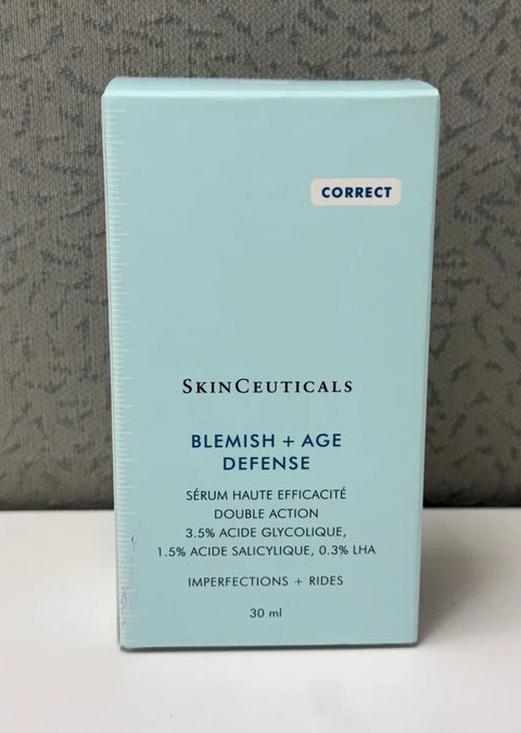 SkinCeuticals Blemish + Age Defense Serum 30ml – Oil-Free Acne &amp; Anti-Aging Face Treatment – Authentic New