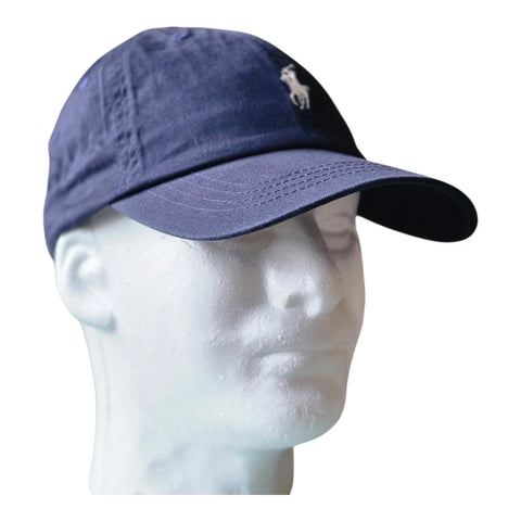 Polo Ralph Lauren Men's Cotton Chino Adjustable Ball Cap – One Size – Newport Navy
