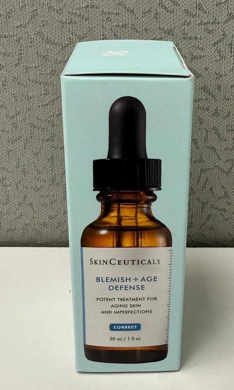 SkinCeuticals Blemish + Age Defense Serum 30ml – Oil-Free Acne &amp; Anti-Aging Face Treatment – Authentic New