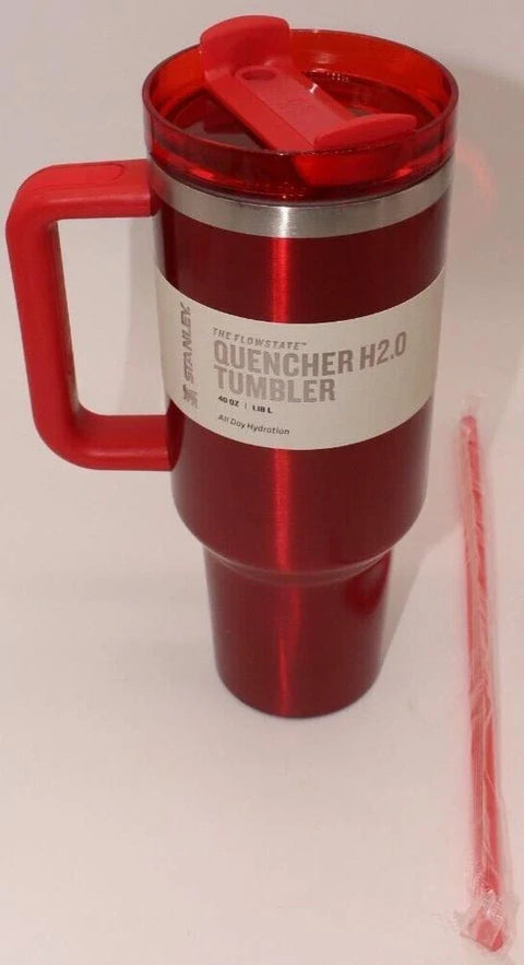 Stanley x Starbucks FlowState Quencher H2.0 Insulated Tumbler 40 oz / 1.18L – Red