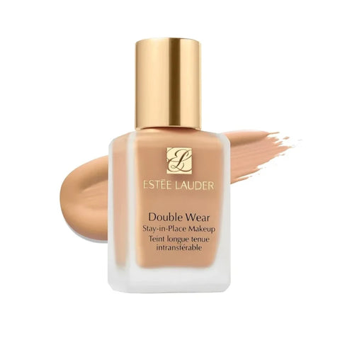 Estée Lauder Double Wear Stay-in-Place Foundation 1W1 Bone 1 oz / 30ml – 24-Hour Long-Wear Liquid Foundation – Brand New